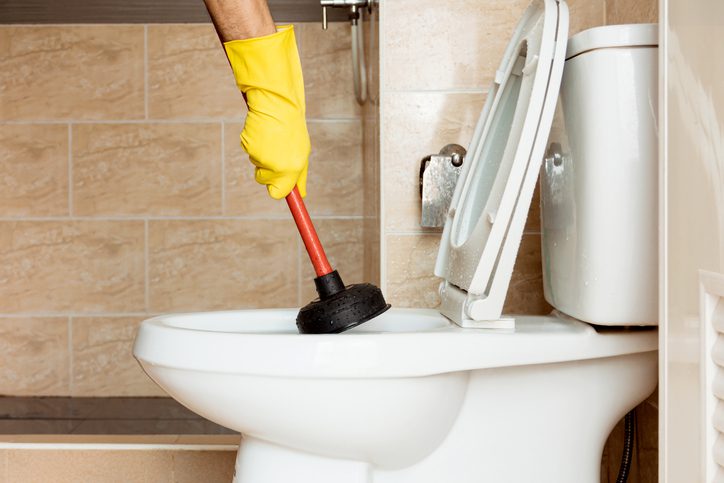 How to unblock a badly blocked toilet